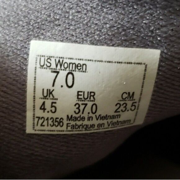 Van's Women's Off The Wall Snakeskin Print Lace Up Gray Sneakers Shoes S… - Picture 9 of 9